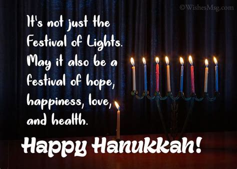 Hanukkah Wishes : Happy Hanukkah Messages & Quotes - WishesMsg ...