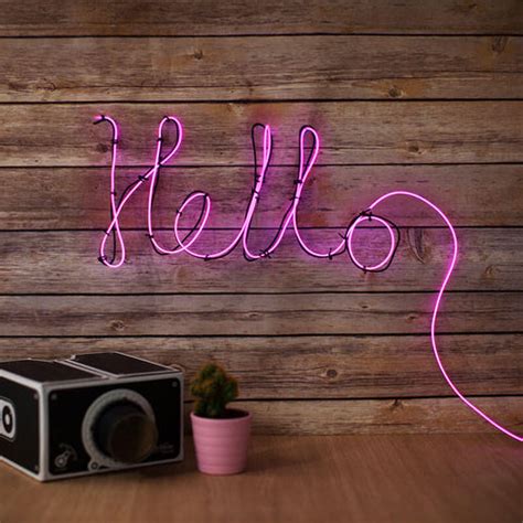 Diy Neon Sign Kit | Make Your Own Unique Neon Pattern
