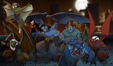 Fan Art Friday: Gargoyles by techgnotic on DeviantArt