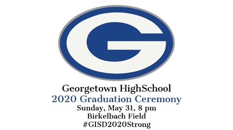 Georgetown High School Graduation 2020 - YouTube