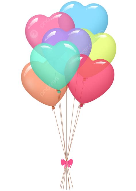 Cute Heart Balloons, Balloon, Heart Balloon, Love Balloons PNG ...