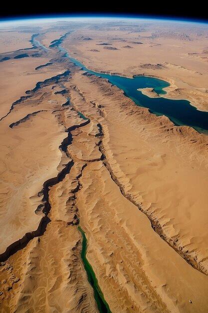 Premium Photo | Desert of North Africa sandy barkhans