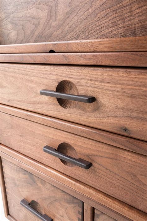 Office Credenza in Walnut - Etsy Canada | Furniture design, Plywood ...