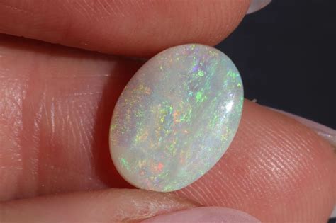 Large Green Blue Oval Australian Opal – Gisler Jewellery