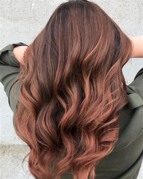 Golden Auburn Hair Color