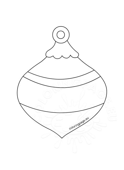 Printable Christmas Ornament Templates