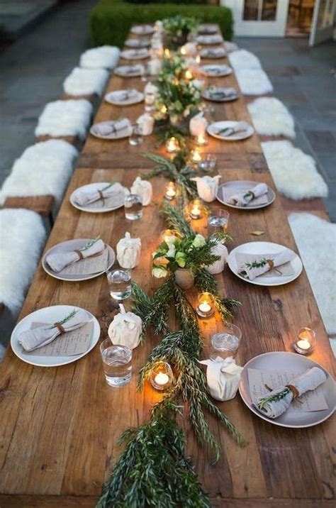 30 Cozy Rustic Wedding Table Décor Ideas - Weddingomania