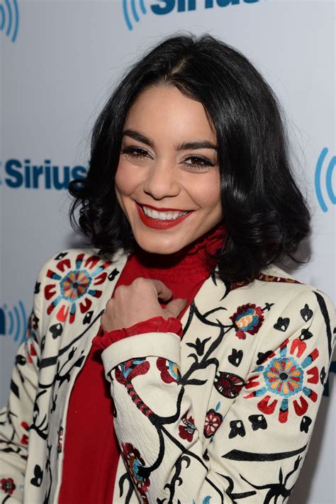 VANESSA HUDGENS at SiriusXM Studios in New York 01/19/2016 – HawtCelebs