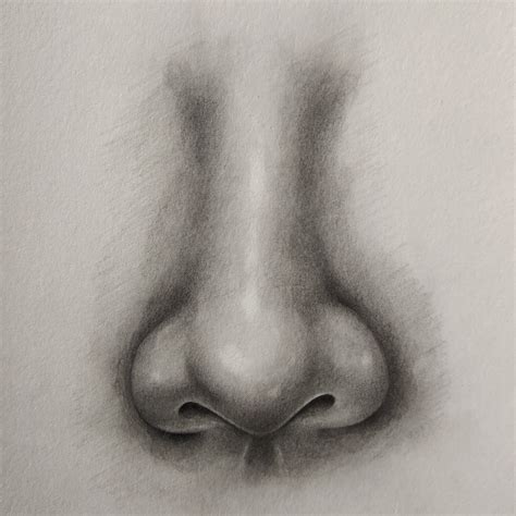 How to draw nose (front view)? | LOV4ARTS | Easy drawing techniques