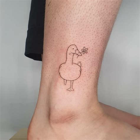 Discover 74+ small goose tattoo - in.coedo.com.vn