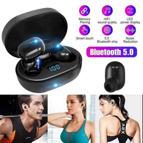 EEEKit True Wireless Earbuds, Bluetooth 5.0 in-Ear Headphones with Mic ...