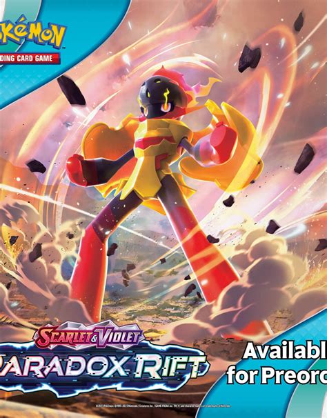 Pokémon SV4 Paradox Rift - PREORDER - Goin' Gaming