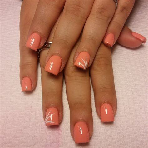 20 Best Ideas Peach Nail Designs - Home, Family, Style and Art Ideas
