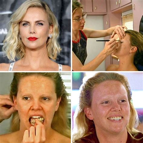 Charlize Theron Monster Makeup Outstanding Transformation