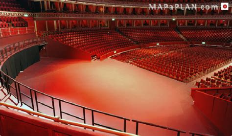 Royal Albert Hall seating plan - Front East / West Choir - View from seat