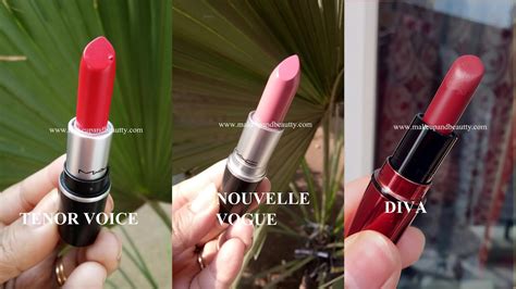 Makeup and beauty !!!: MAC COSMETICS LIPSTICKS (MINI) REVIEW & SWATCHES