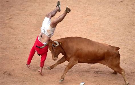 The Running of the Bulls: An adrenaline-filled event during the San Fermín festival in Pamplona ...