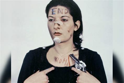 Context of Practice: Marina Abramovic - Rhythm 0 performance