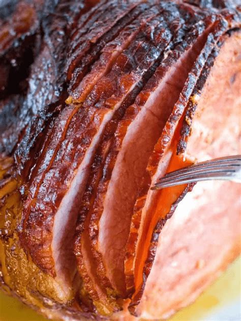 Smoked Spiral Ham with Honey Glaze - Gimme Some Grilling