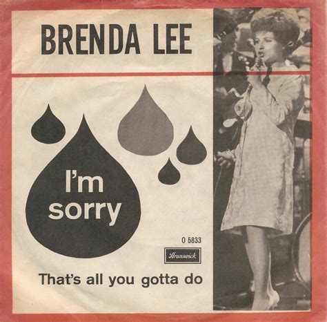 Brenda Lee – I'm Sorry (1960, Peter Maurice M.C.P.S. Publisher Credits ...