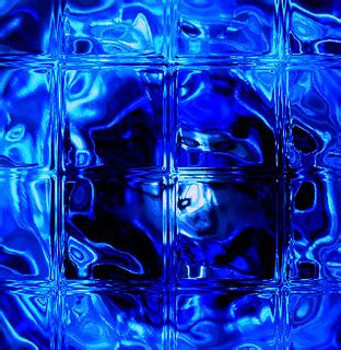 Cobalt Blue Mug, Glass Blocks Distortion, Crop | This is the… | Flickr