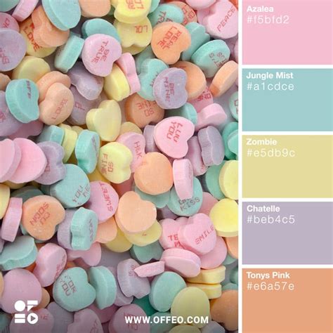 20 Pastel Color Palettes - Pastel Colors with Example | OFFEO