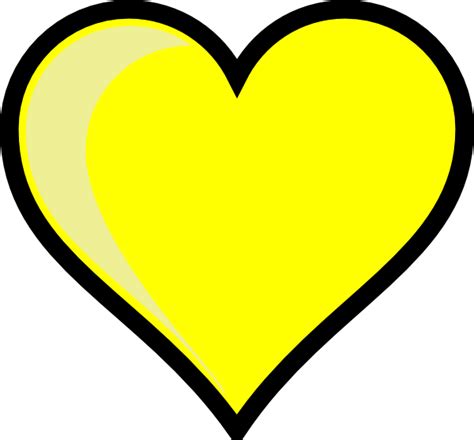 Free Yellow Heart Cliparts, Download Free Yellow Heart Cliparts png images, Free ClipArts on ...