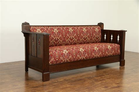 Antique Mission Style Sofa Bed | Review Home Co