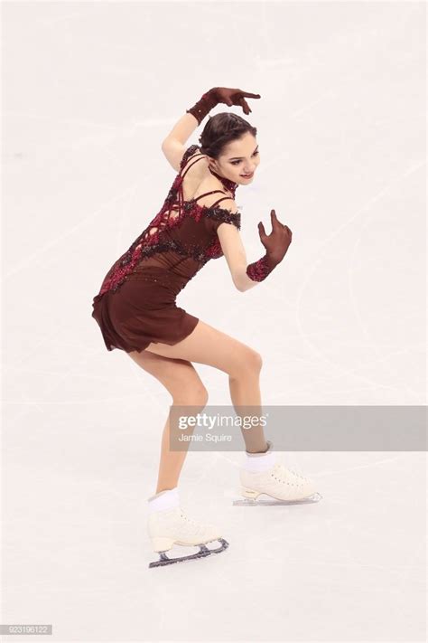 Evgenia Medvedeva of Olympic Athlete from Russia competes during the ...