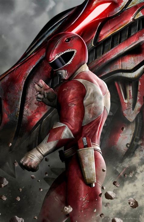 Jason/Red Ranger/Tyrannosaurs by Carlos Dattoli | Mighty Morphin Power Rangers | Power rangers ...