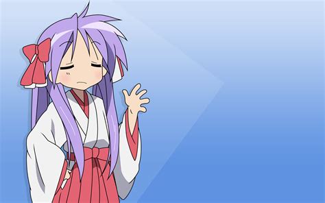 Download Kagami Hiiragi Anime Lucky Star HD Wallpaper