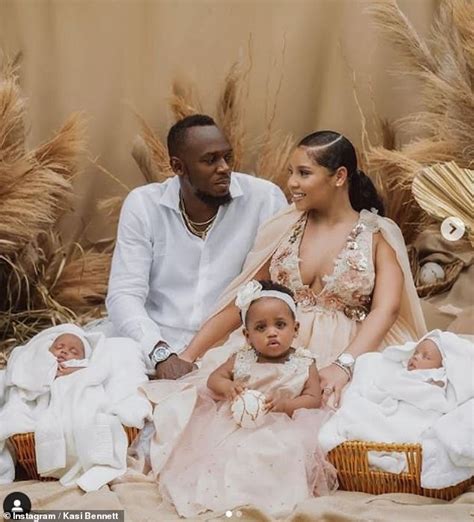 Usain Bolt secretly welcomes TWINS with partner Kasi Bennett in sweet Father's Day reveal ...