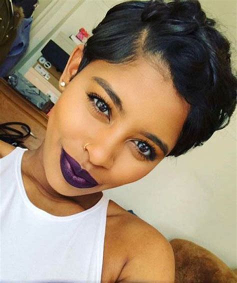 15 Straight Pixie Cut Black Hair - Short Hairstyle Trends - Short Locks Hub