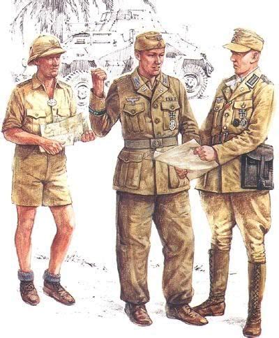 Afrika Korps uniforms Wwii Uniforms, German Uniforms, Military Uniforms, German Soldiers Ww2 ...