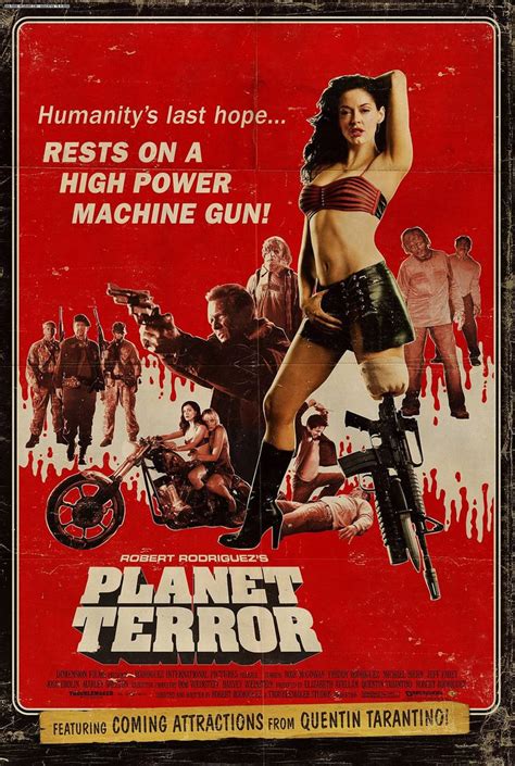 PLANET TERROR Grindhouse | Terror movies, Grindhouse, Movie posters