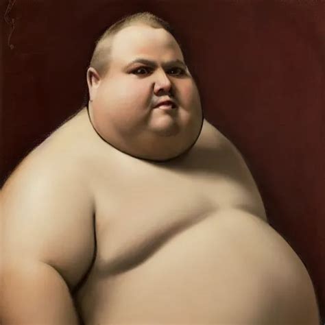 highly detailed portrait of a grossly obese man who is | Stable Diffusion