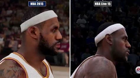 NBA2K15 vs NBA Live 15 | Graphics Comparison - PS4 Gameplay - YouTube