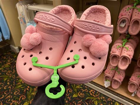 New Fuzzy Pink Mickey Crocs - MickeyBlog.com