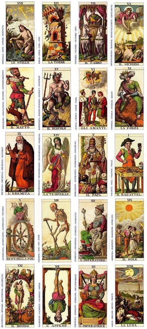 Curso Tarot Online - Universidade da Magia | Cartas de tarô vintage ...