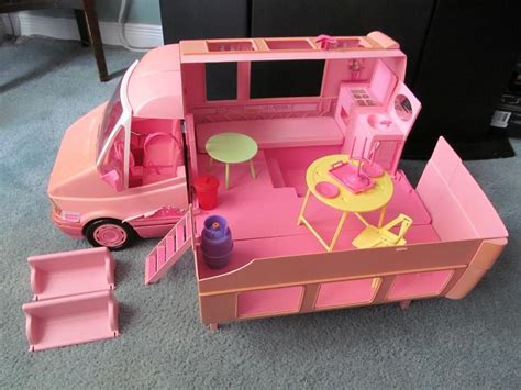 deluxe camper | Barbie camper, Barbie toys, 90s toys barbie