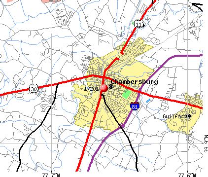 17201 Zip Code (Chambersburg, Pennsylvania) Profile - homes, apartments ...