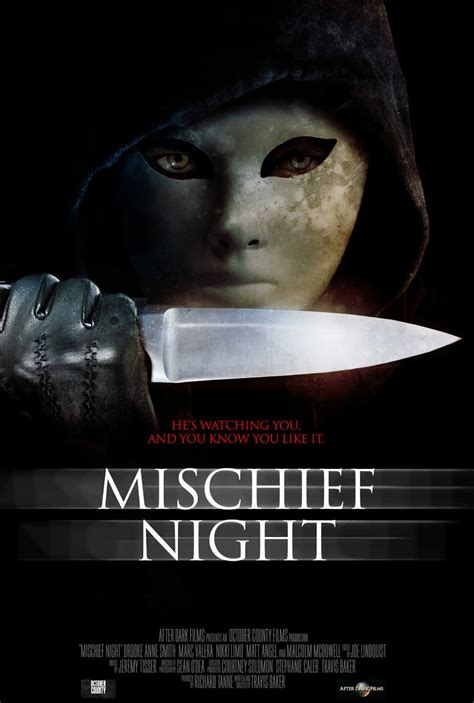 The Horrors of Halloween: MISCHIEF NIGHT (2014) poster and iHorror.com review