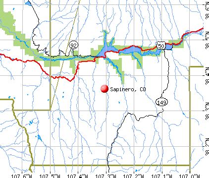 Sapinero, Colorado (CO 81230) profile: population, maps, real estate, averages, homes ...