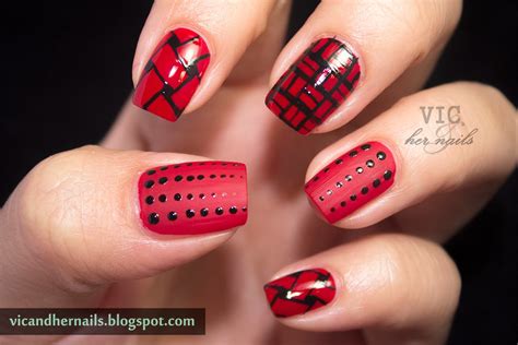 Vic and Her Nails: February N.A.I.L. - Theme 1: Red