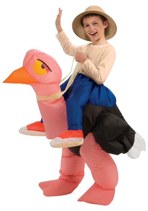 Ostrich Riding Costume