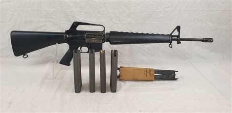 American Vietnam Era M16 Assault Rifle and Kit - Deactivated - Sally Antiques