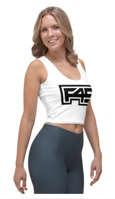 F45 White Women's Workout Crop Top Black F45 Logo Team Training. Life Changing. - Etsy