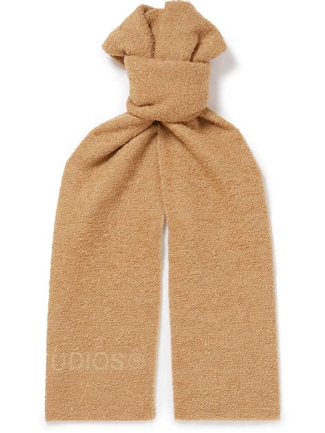 Acne Studios - Logo-Jacquard Wool-Blend Scarf Acne Studios