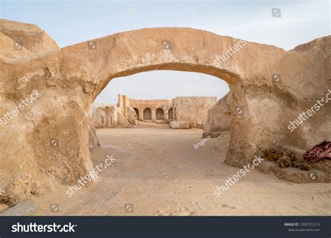 Tatooine Planet Landscape Abandoned Sets Shooting Stock Photo 1209121213 | Shutterstock