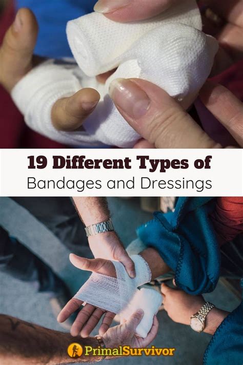 The 19 Different Types of Bandages and Dressings